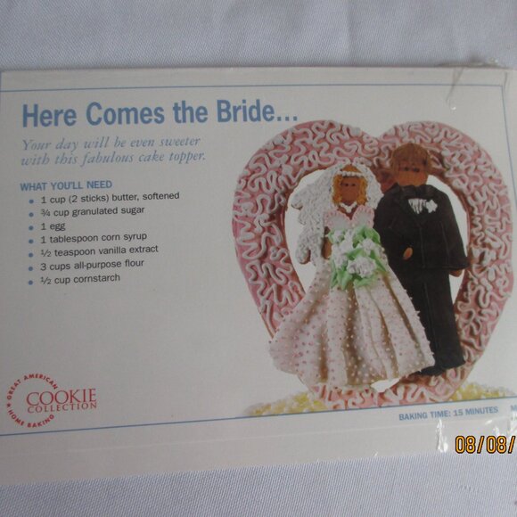 Great American Cookie Collection/Recipe Cards/Cookie Cutters/Metal Tin - Picture 6 of 9